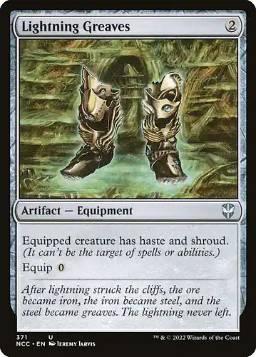 Lightning Greaves - ncc Spoiler