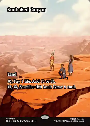 Sunbaked Canyon - tle Spoiler