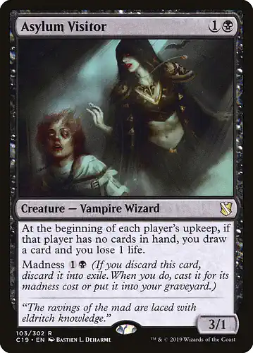 Asylum Visitor - c19 Spoiler