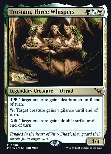 Trostani, Three Whispers - mkm Spoiler
