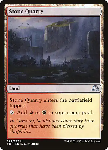 Stone Quarry - soi Spoiler