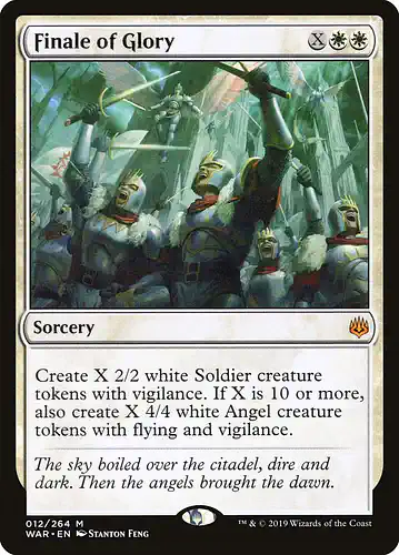 Finale of Glory - war Spoiler