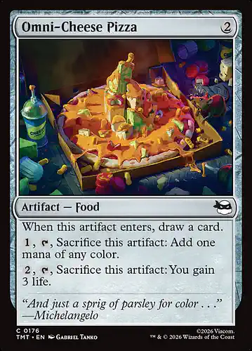 Omni-Cheese Pizza - tmt Spoiler