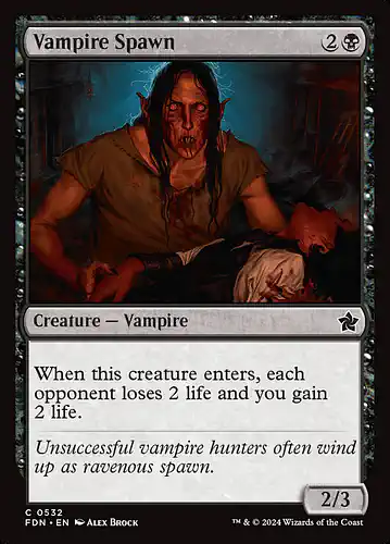 Vampire Spawn - fdn Spoiler