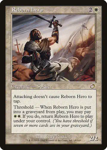 Reborn Hero - tor Spoiler