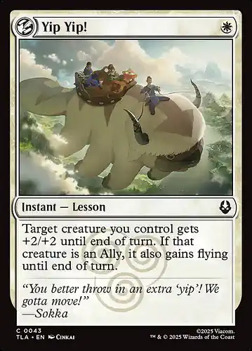 Yip Yip! - tla Spoiler