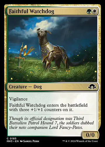 Faithful Watchdog - mh3 Spoiler