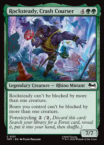 Rocksteady, Crash Courser - tmt Spoiler