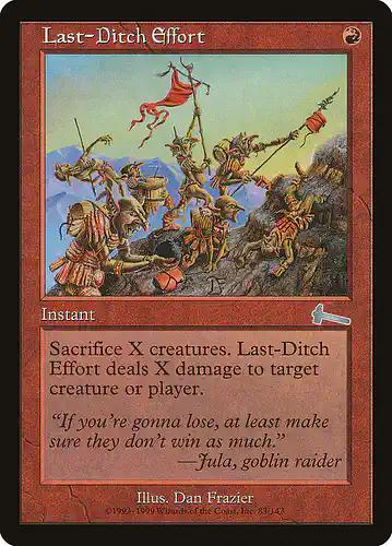 Last-Ditch Effort - ulg Spoiler