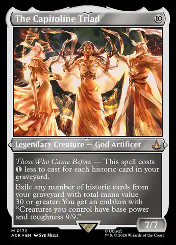The Capitoline Triad - acr Spoiler