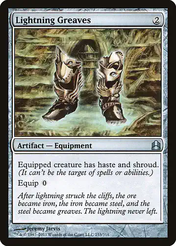 Lightning Greaves - cmd Spoiler