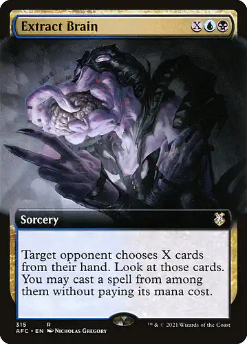 Extract Brain - afc Spoiler