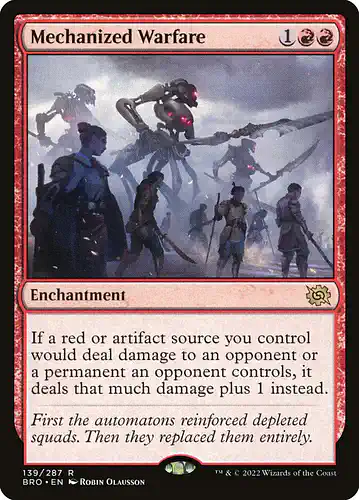 Mechanized Warfare - bro Spoiler