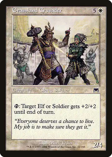 Grassland Crusader - ons Spoiler