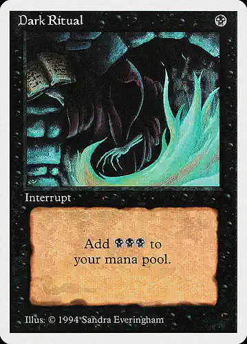 Dark Ritual - sum Spoiler
