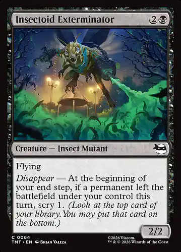 Insectoid Exterminator - tmt Spoiler