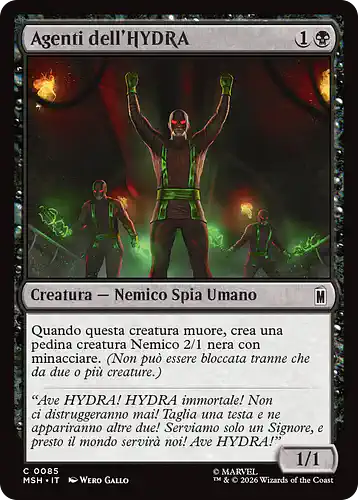 Agents of HYDRA - msh Spoiler