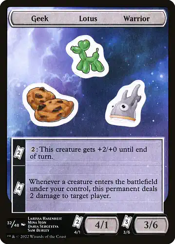 Geek Lotus Warrior - unf Spoiler