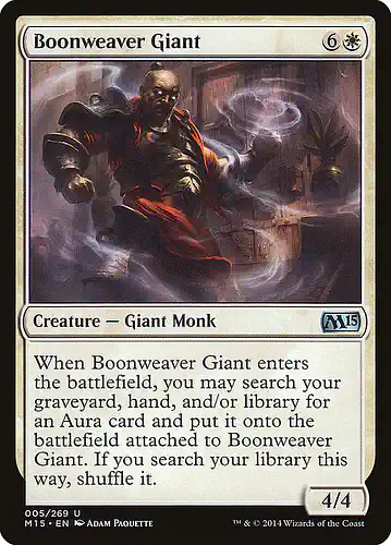 Boonweaver Giant - m15 Spoiler
