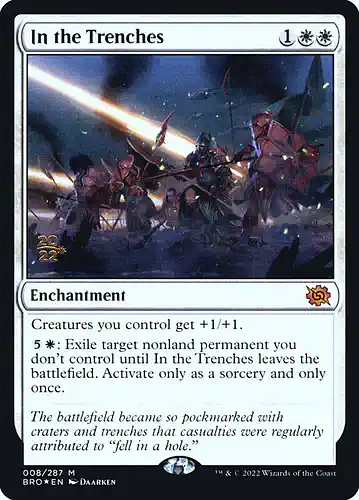 In the Trenches - bro Spoiler