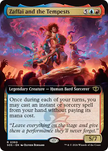 Zaffai and the Tempests - sos Spoiler