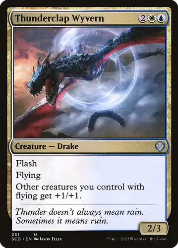 Thunderclap Wyvern - scd Spoiler