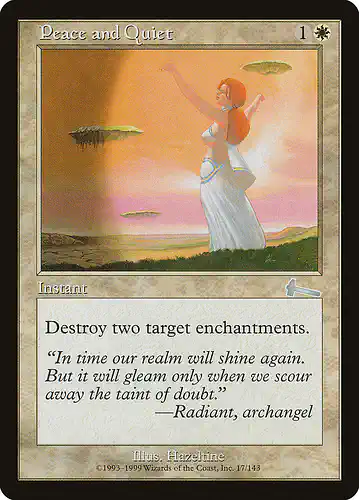Peace and Quiet - ulg Spoiler