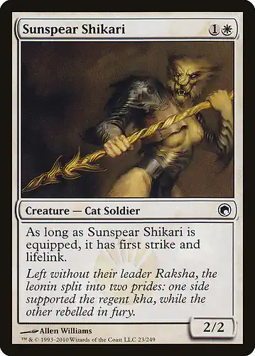 Sunspear Shikari - som Spoiler