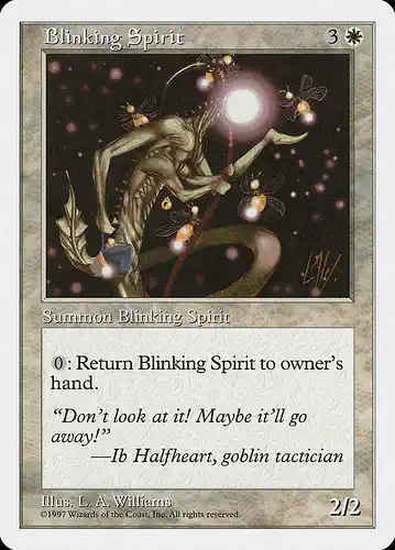 Blinking Spirit - 5ed Spoiler