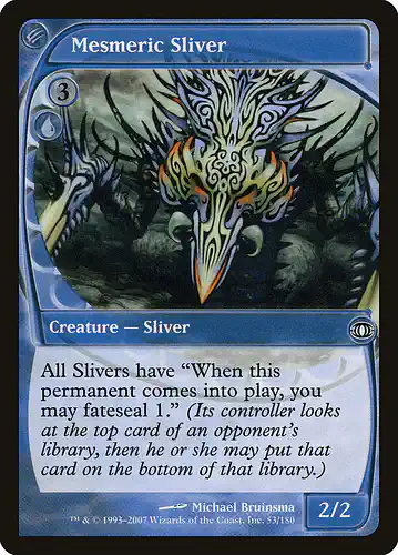 Mesmeric Sliver - fut Spoiler
