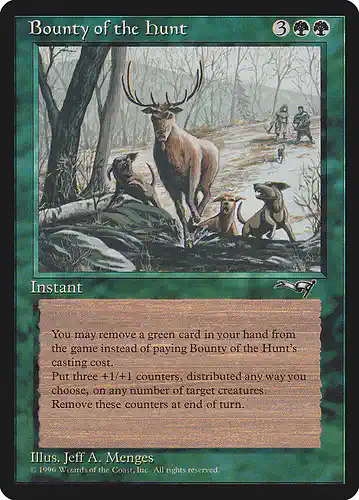 Bounty of the Hunt - all Spoiler