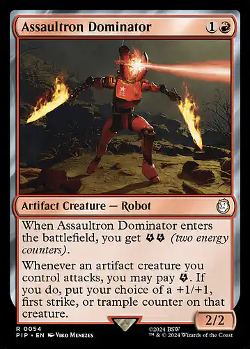 Assaultron Dominator - pip Spoiler