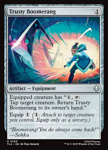 Trusty Boomerang - tla Spoiler