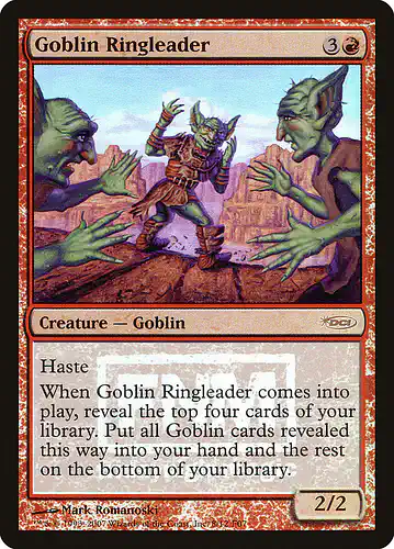 Goblin Ringleader - f07 Spoiler