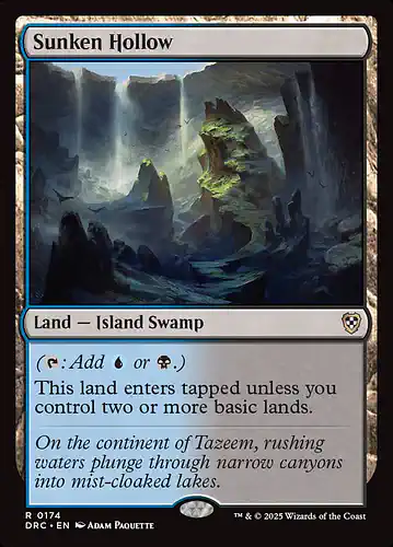Sunken Hollow - drc Spoiler