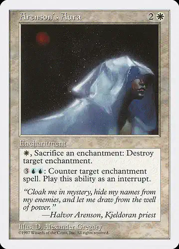 Arenson's Aura - 5ed Spoiler