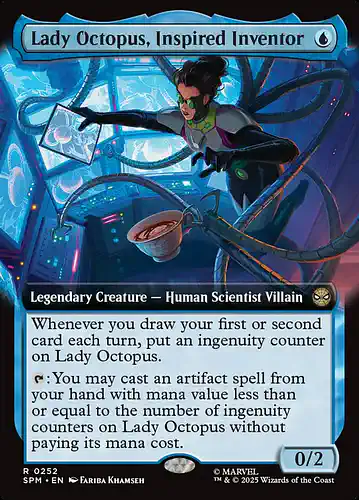 Lady Octopus, Inspired Inventor - spm Spoiler