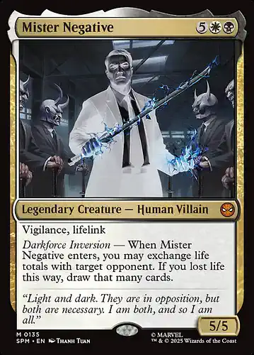 Mister Negative - spm Spoiler