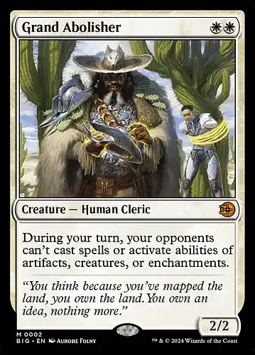 Grand Abolisher - big Spoiler