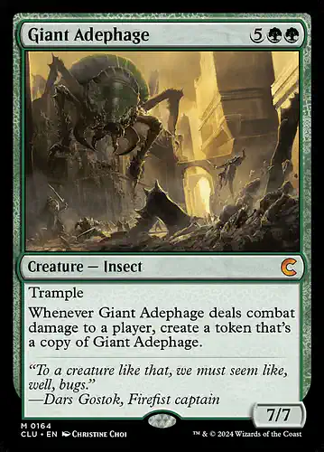 Giant Adephage - clu Spoiler