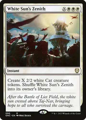 White Sun's Zenith - onc Spoiler