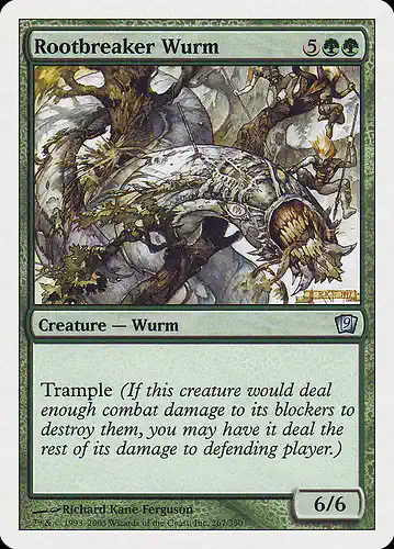 Rootbreaker Wurm - 9ed Spoiler