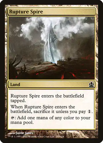 Rupture Spire - cmd Spoiler