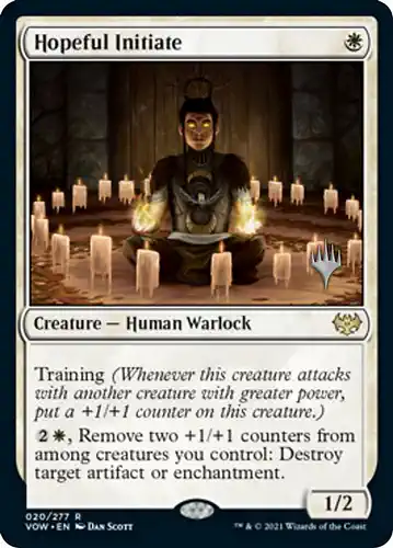 Hopeful Initiate - vow Spoiler