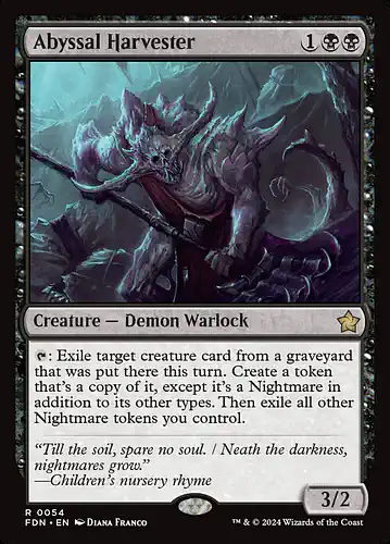 Abyssal Harvester - fdn Spoiler