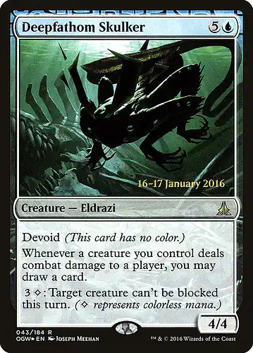 Deepfathom Skulker - ogw Spoiler