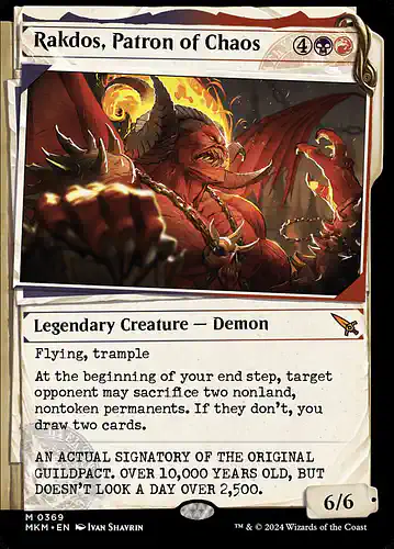 Rakdos, Patron of Chaos - mkm Spoiler