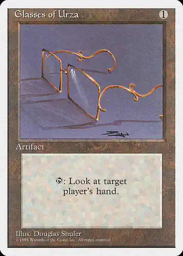 Glasses of Urza - 4ed Spoiler