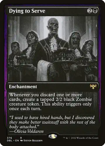 Dying to Serve - dbl Spoiler
