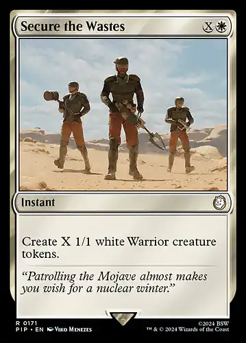 Secure the Wastes - pip Spoiler